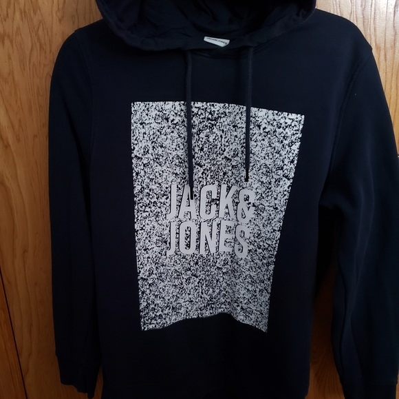 Jack and Jones Core Logo Hoodie - Picture 2 of 2